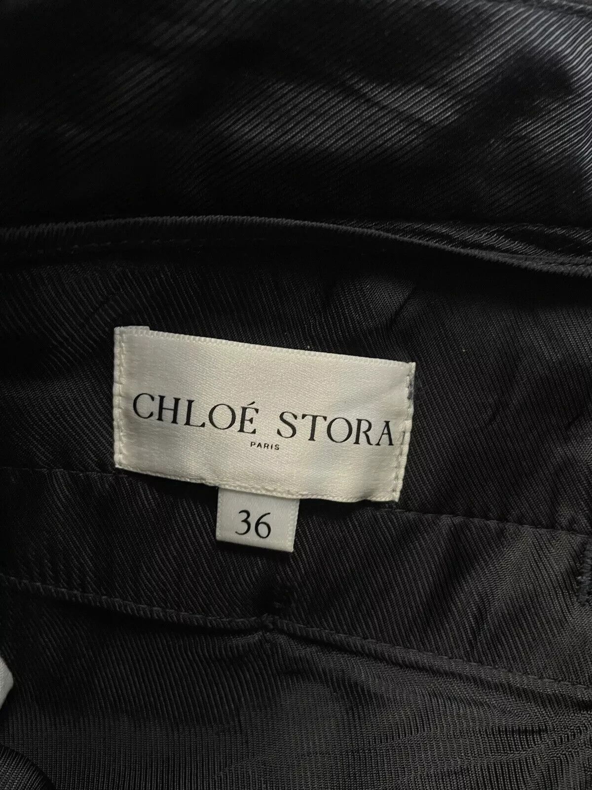 Other Chloe Stora Trousers Print Chino Womens Pants Size 36 Size 26" / US 2 / IT 38 - 7 Thumbnail