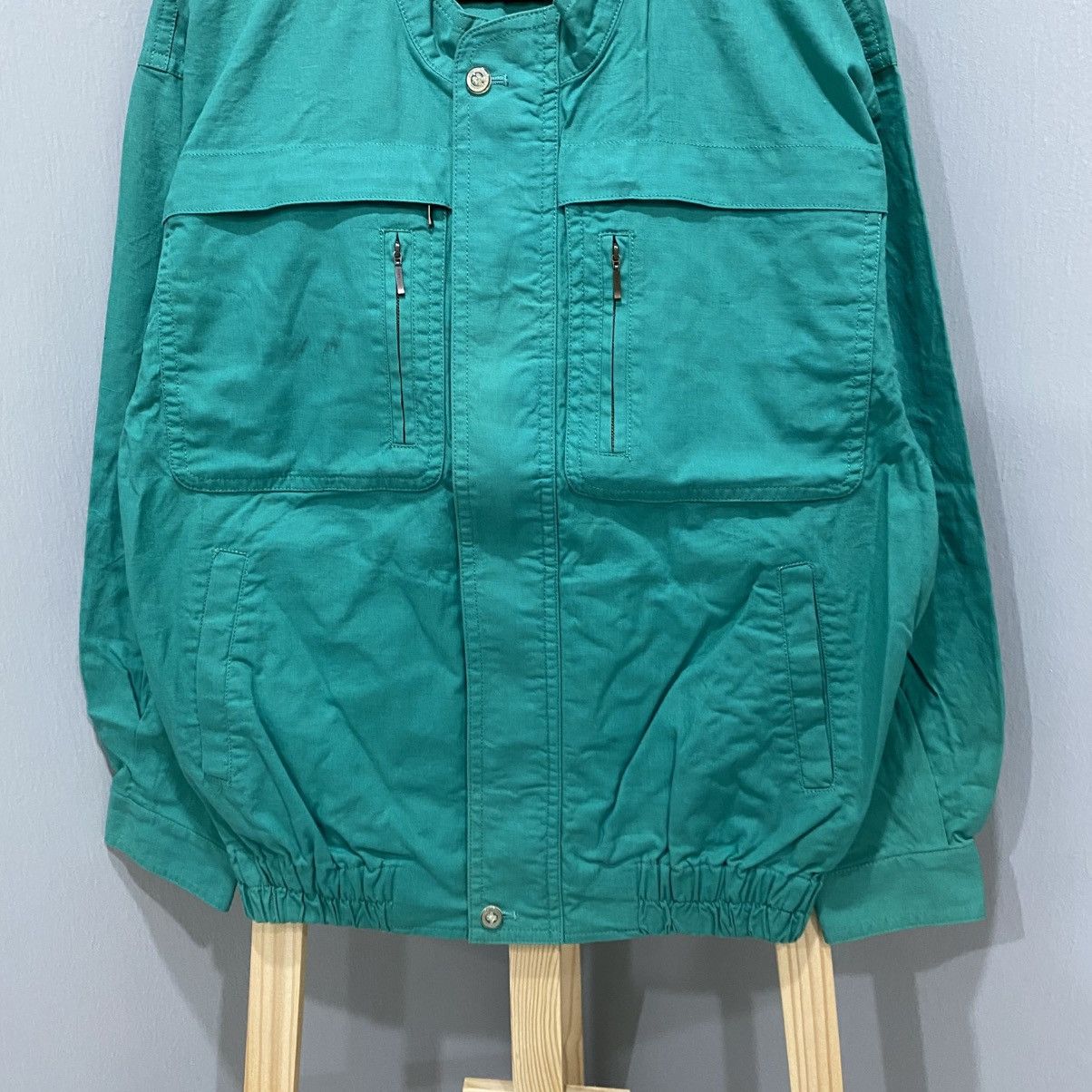 Pierre Balmain Archival Pierre Balmain Paris Utility Bomber Jacket Vintage Size US L / EU 52-54 / 3 - 5 Thumbnail