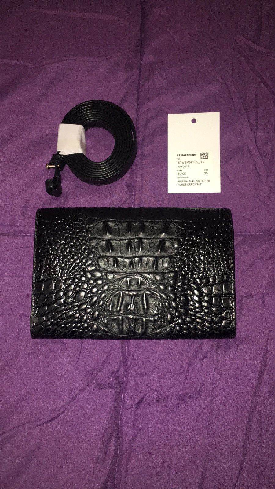 Alexander Wang NWT Alexander Wang Prisma Double Biker Leather Crossbody Bag Size ONE SIZE - 2 Thumbnail