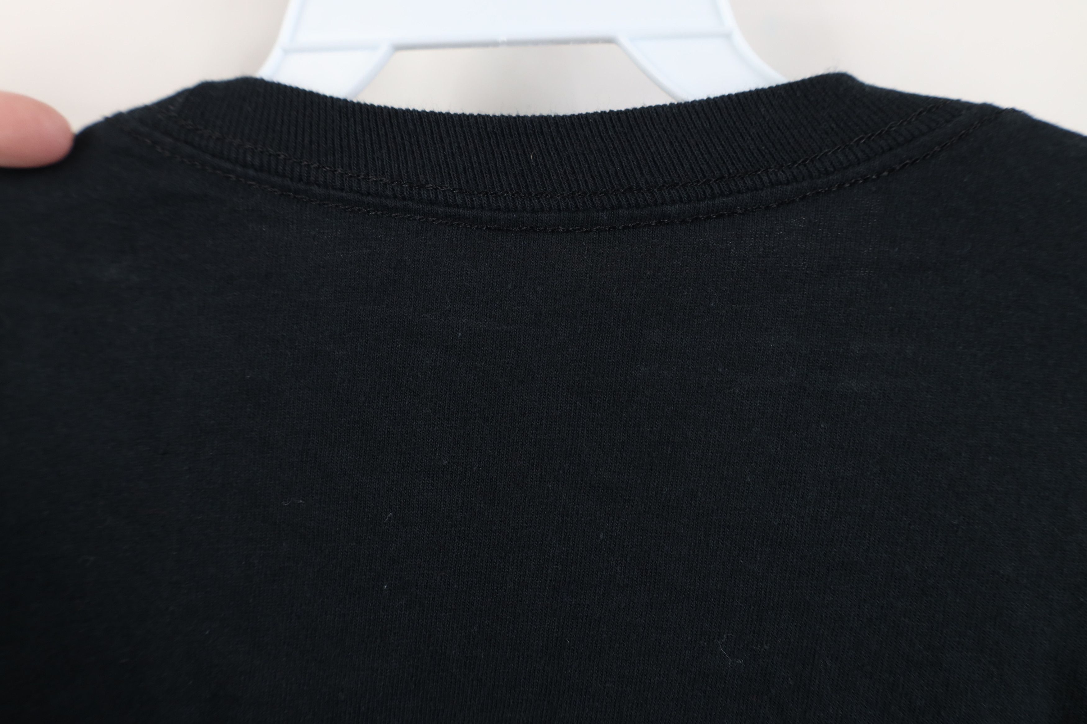 Vintage Vintage 90s Y2K Streetwear Long Sleeve T-Shirt Black Cotton Size US XXL / EU 58 / 5 - 8 Thumbnail