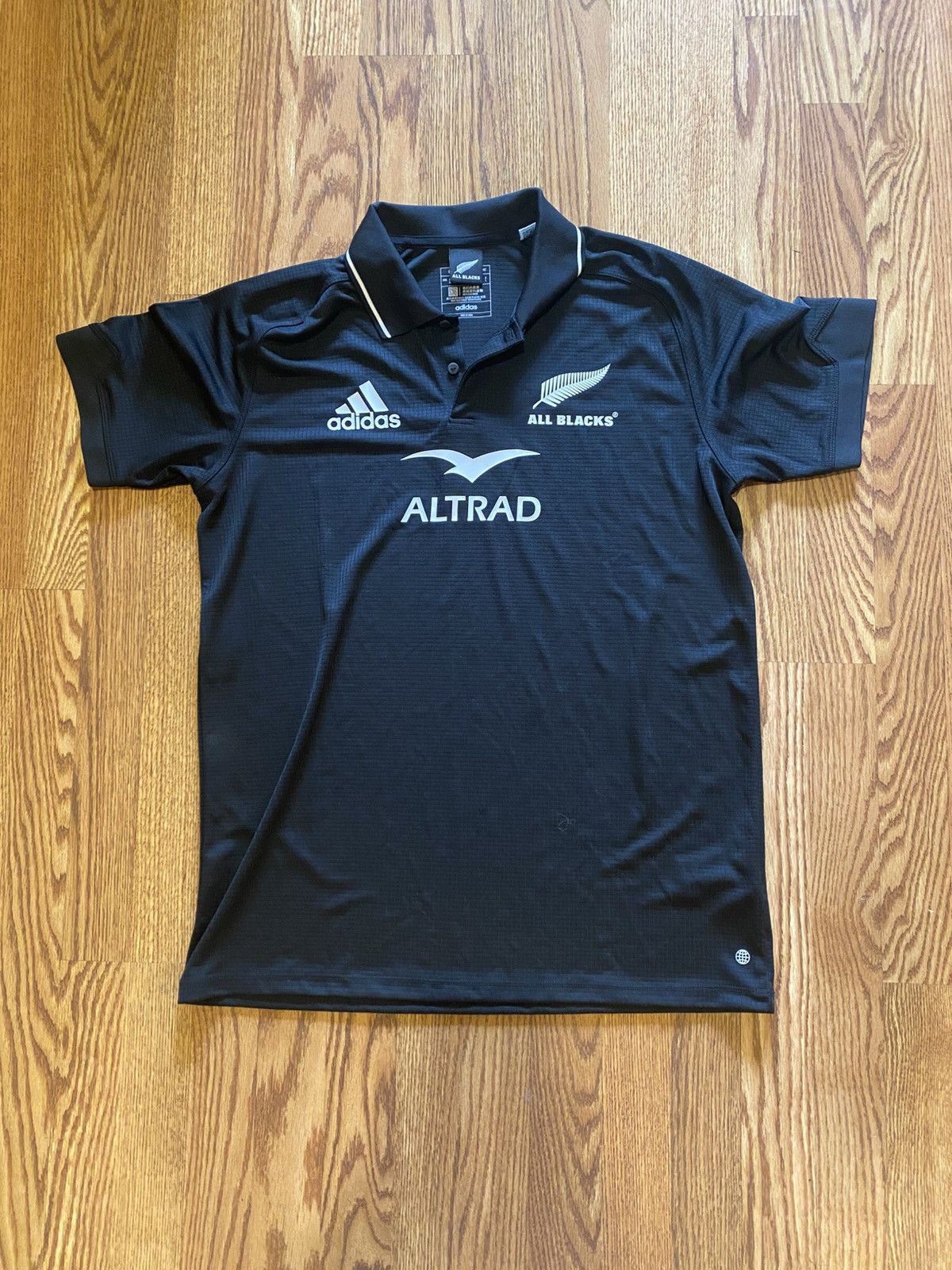Adidas Brand New All Blacks Rugby Jersey Size US L / EU 52-54 / 3 - 1 Thumbnail
