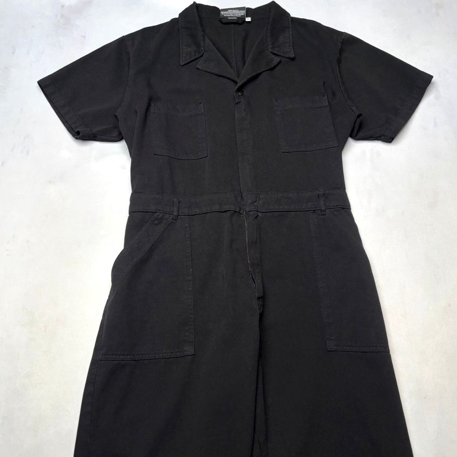 Big Bud Press Big Bud Press Black Jumpsuit Women's 3XL Boho Indie Twee Size 40" / US 18 - 2 Thumbnail