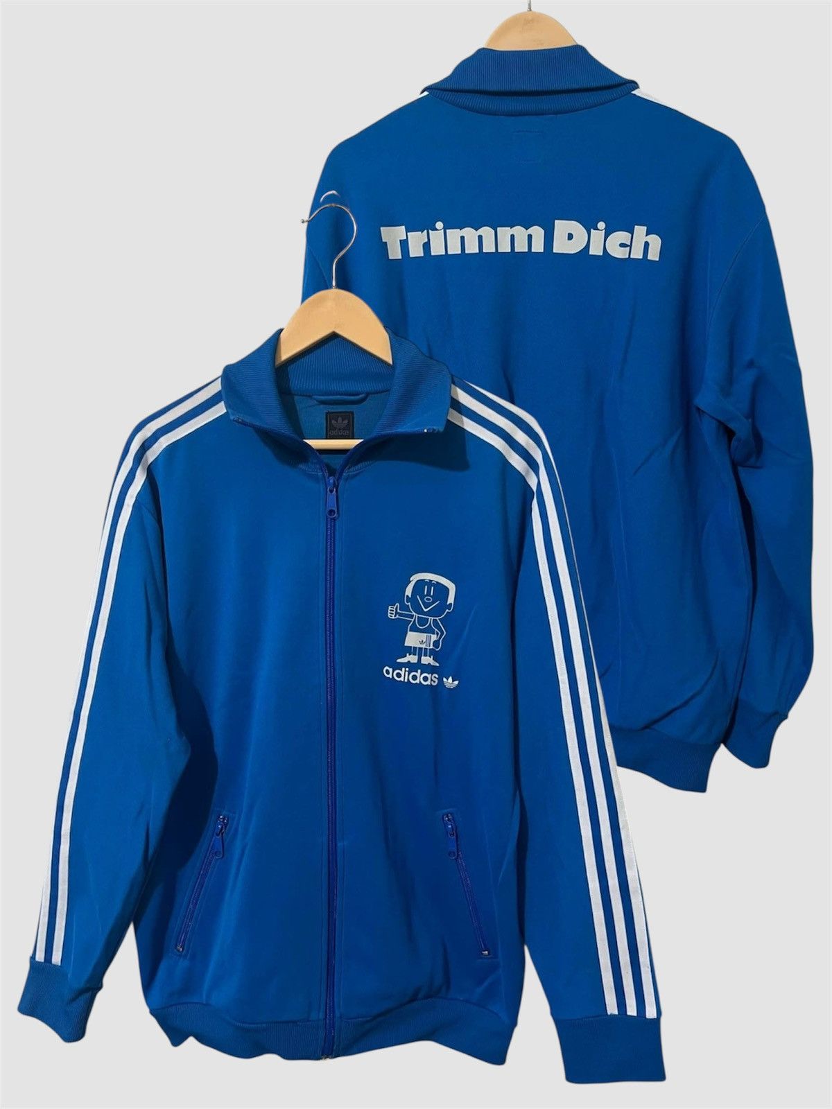 Adidas × Vintage Adidas Canada 2004 wmns Y2K vintage zipper track
