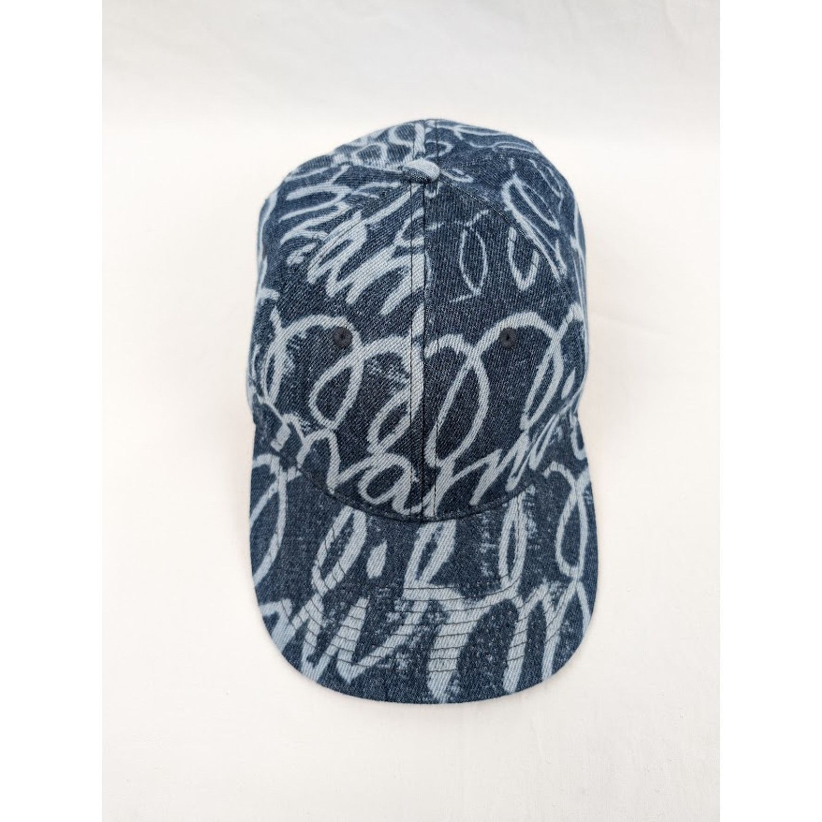 Marni o1rshd1 Size: L / Bleached Lasered Light Denim Cap / Hat Size ONE SIZE - 3 Thumbnail