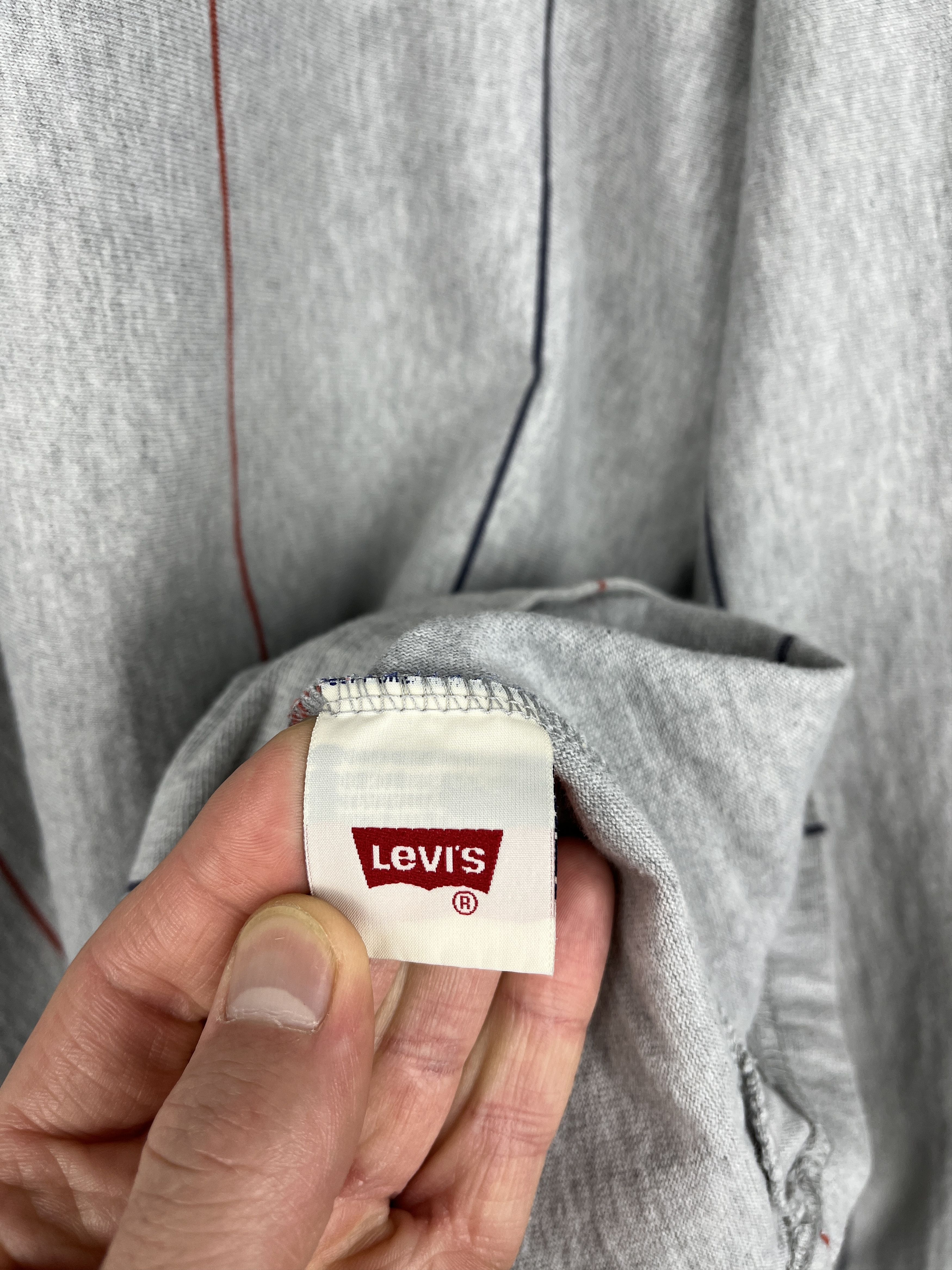 Levi's × Vintage 90's Levi's Vintage Rugby Polo Shirt Striped Long Sleeve Size US L / EU 52-54 / 3 - 9 Thumbnail