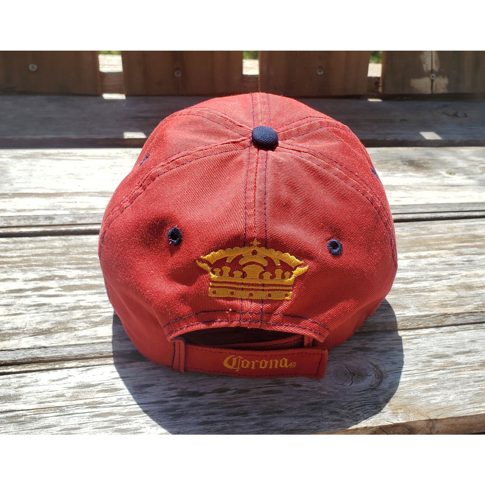 Drink Beer Save Water Corona Extra Beer Red Hat Dad Cap Size ONE SIZE - 4 Thumbnail