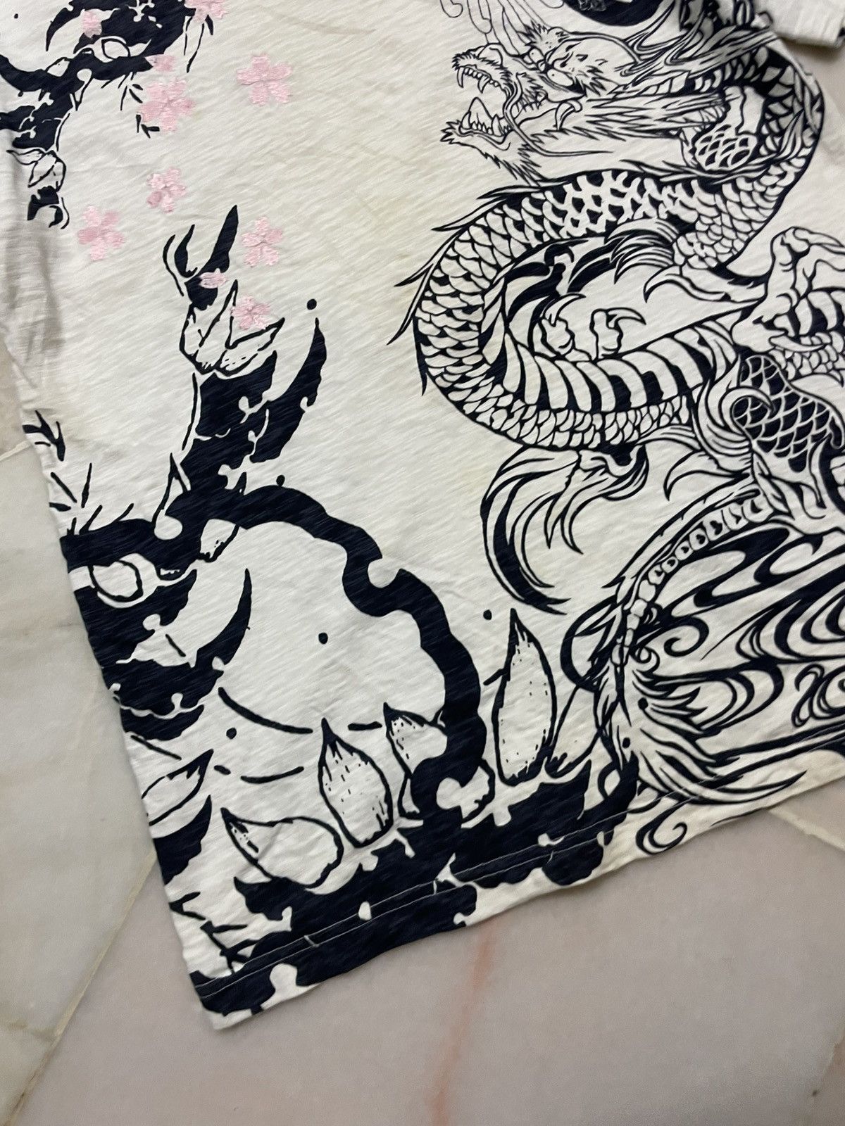 Seditionaries Japanese Culture Tattoo Dragon 3D Print Yakuza Style T-Shirt Size US S / EU 44-46 / 1 - 7 Thumbnail