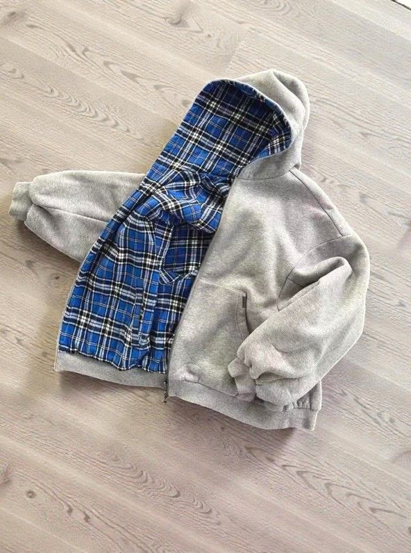 Other Grey Reversible Zip-up hoodie Size US M / EU 48-50 / 2 - 2 Thumbnail