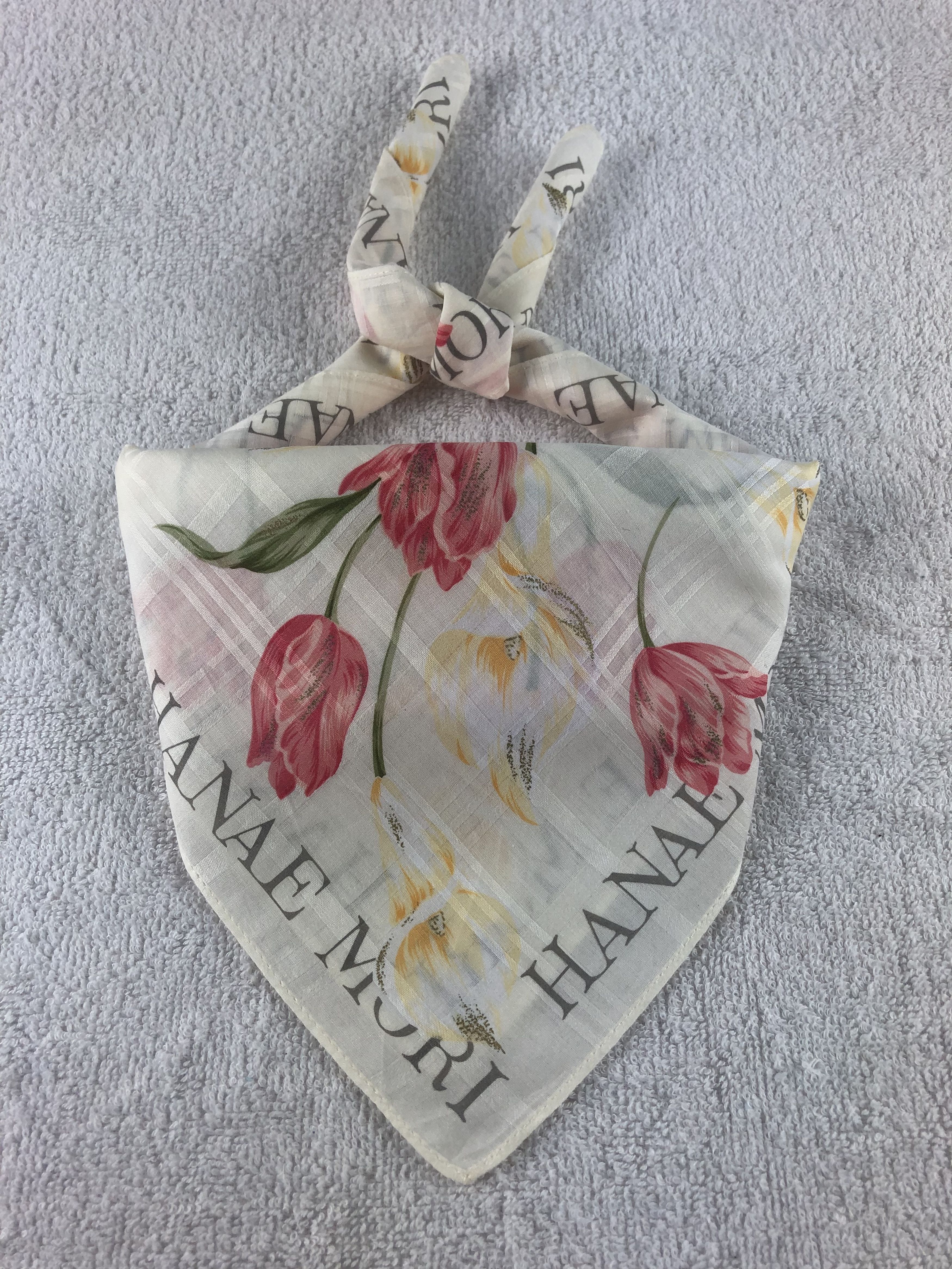 Hanae Mori × Japanese Brand × Vintage Hanae Mori Handkerchief / Bandana / Neckerchief Size ONE SIZE - 1 Thumbnail
