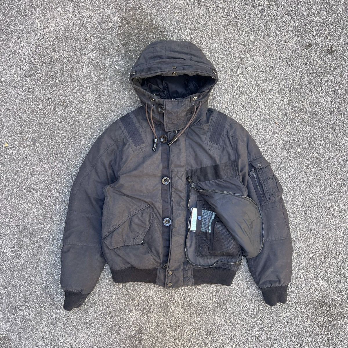 image of Polo Ralph Laurent Buoy Snorkel Black Label Stealth Jacket, Men's (Size Small)