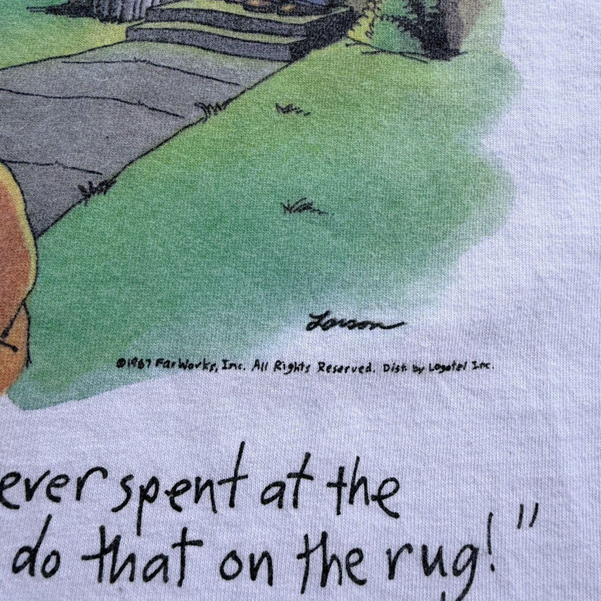 Vintage Vintage The Far Side T Shirt 90s Comic Strip Funny Cartoon Size US XL / EU 56 / 4 - 4 Thumbnail