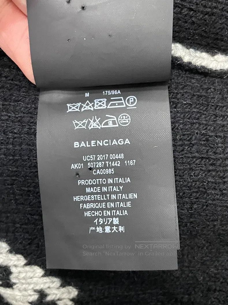 Balenciaga Balenciaga Gray sweater with large lettered logo, size M Size US M / EU 48-50 / 2 - 6 Thumbnail