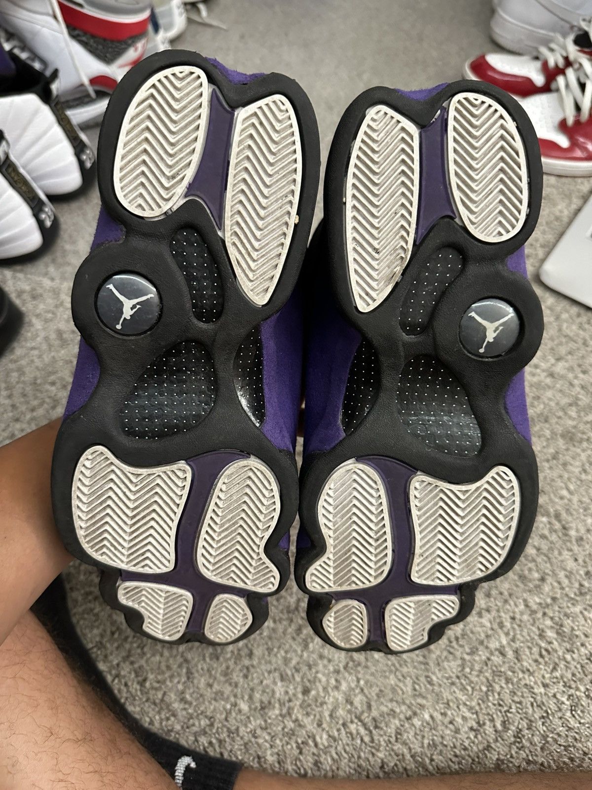 Jordan Brand Air jordan 13 court purple lakers black purple - size 9 Size US 9 / EU 42 - 2 Thumbnail