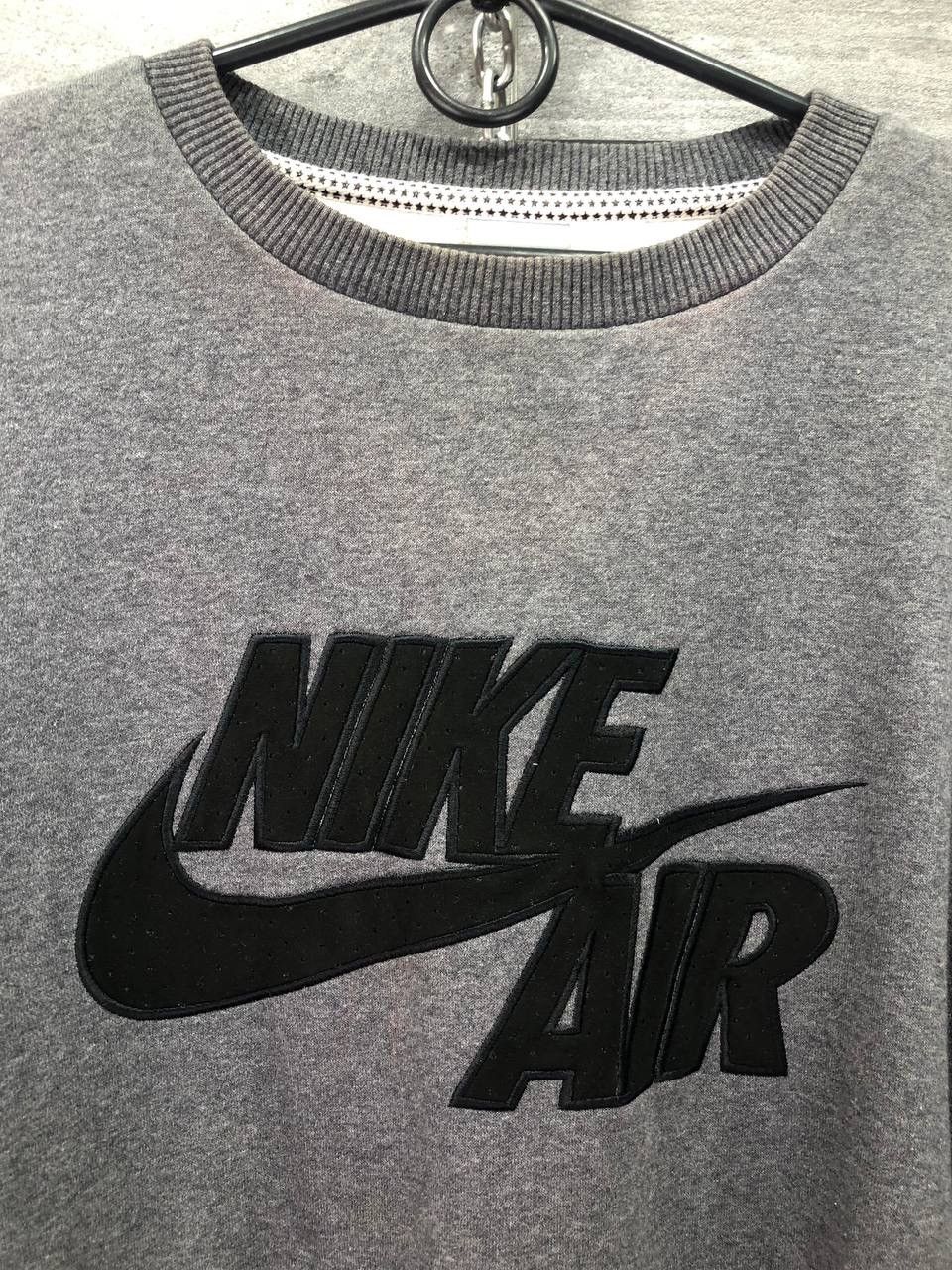 Other Nike Vintage Spellout Sweatshirt Grey Men's Size M Size US M / EU 48-50 / 2 - 2 Thumbnail
