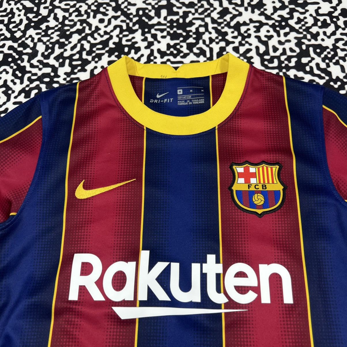 Nike Vintage Y2K Nike Barcelona Soccer Football Jersey Blokecore Size S / US 4 / IT 40 - 11 Thumbnail