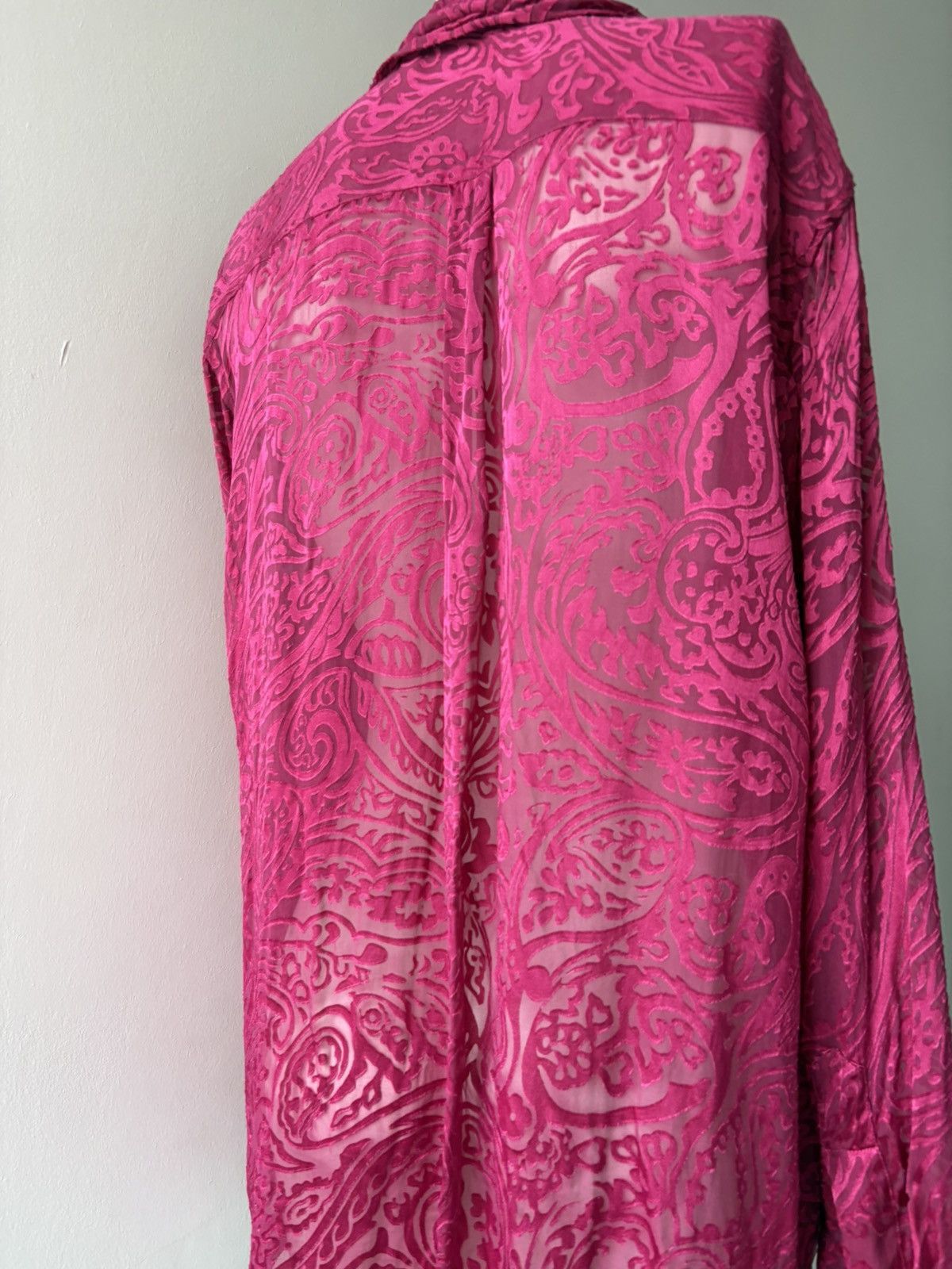 Vintage Silk and Cashmere shirt Size XL / US 12-14 / IT 48-50 - 15 Thumbnail