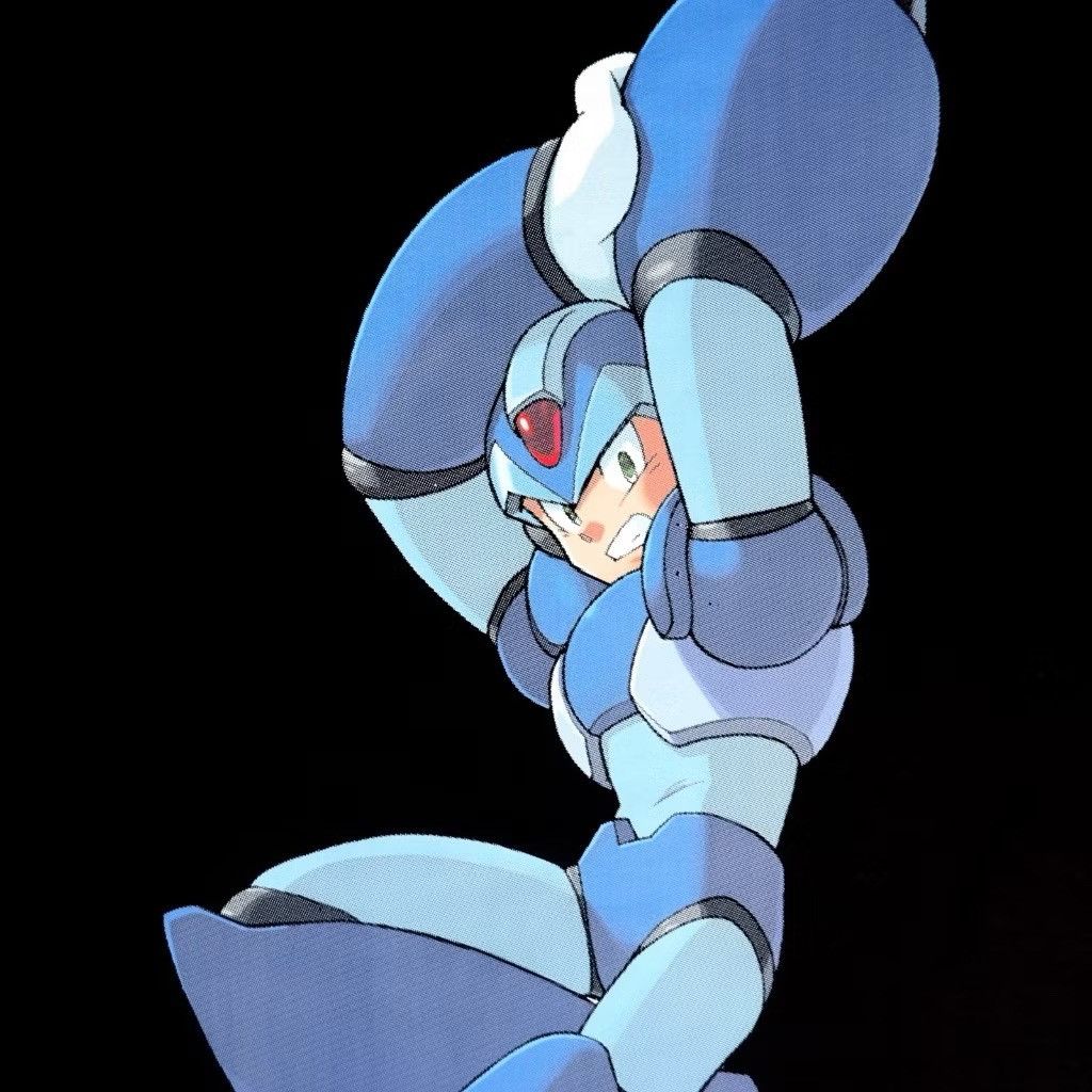 Anime × Japanese Brand 🔥capcom🔥mega man x capcom game megaman Size US XL / EU 56 / 4 - 4 Thumbnail