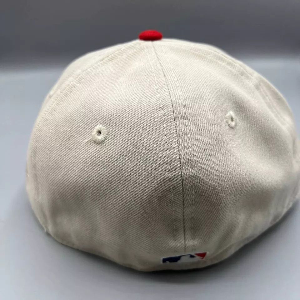 New Era Philadelphia Phillies Hat Men 7 1/4 59Fifty New Era Fitted Size ONE SIZE - 7 Thumbnail