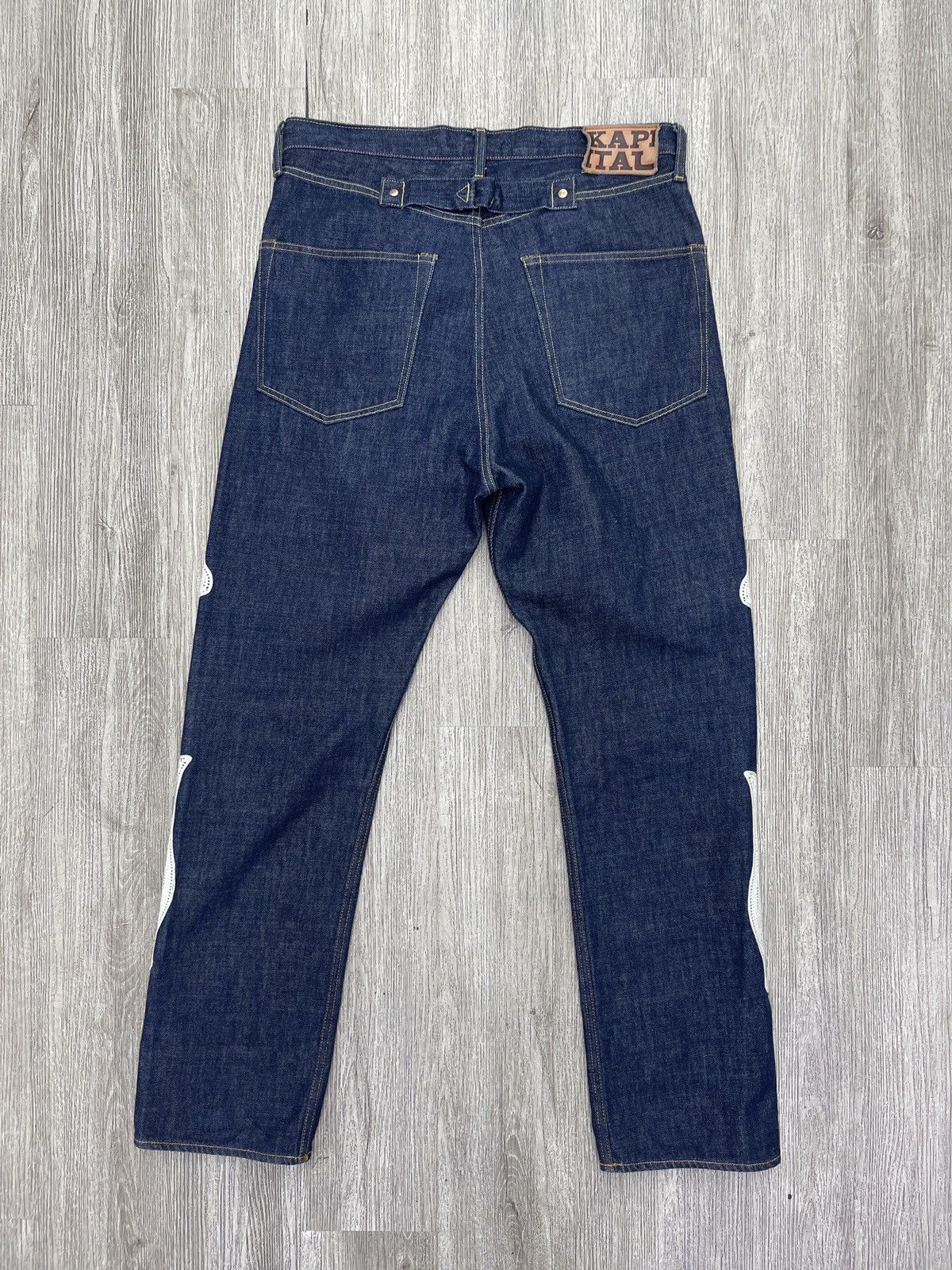 Kapital Kapital Bone jeans ( Dark wash ) Size US 34 / EU 50 - 2 Thumbnail