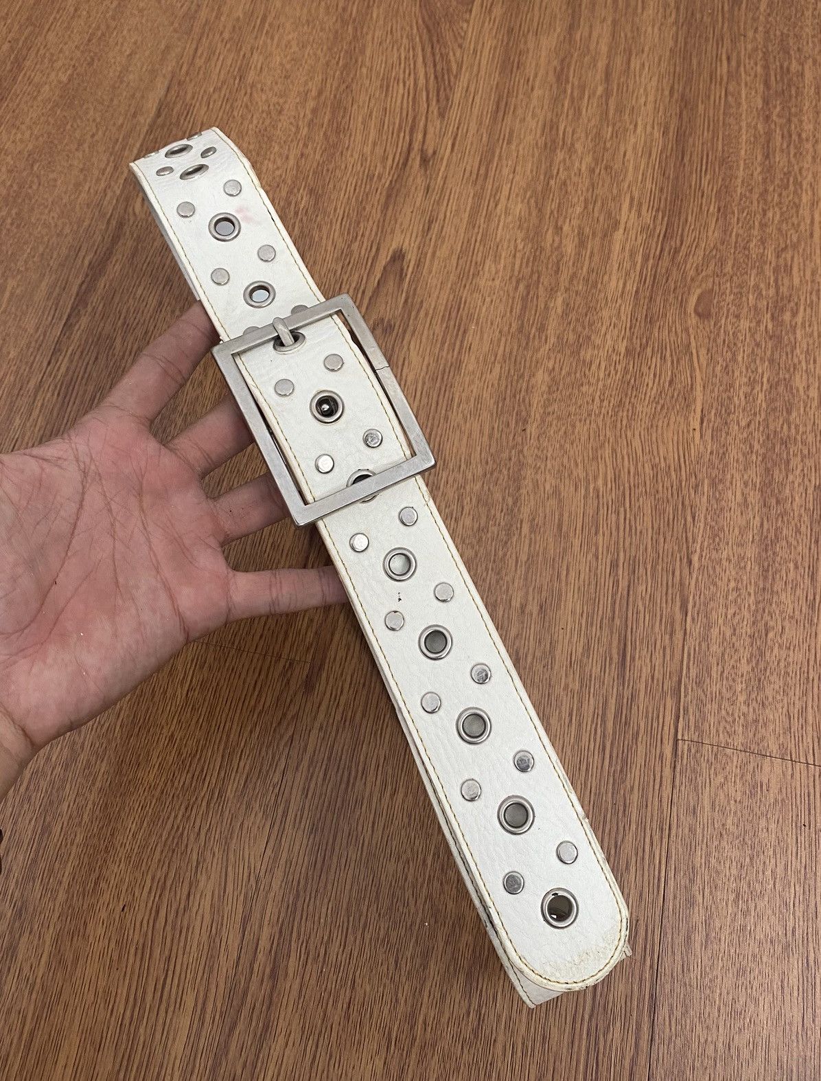If Six Was Nine × Japanese Brand × Le Grande Bleu (L.G.B.) Ringer studded belt Size ONE SIZE - 4 Thumbnail
