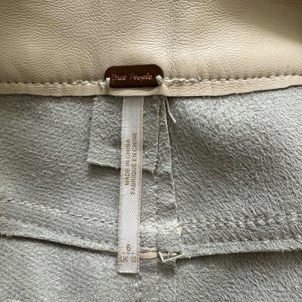 Free People Free People We the Free SZ 6 vegan leather pants Size 28" / US 6 / IT 42 - 3 Thumbnail