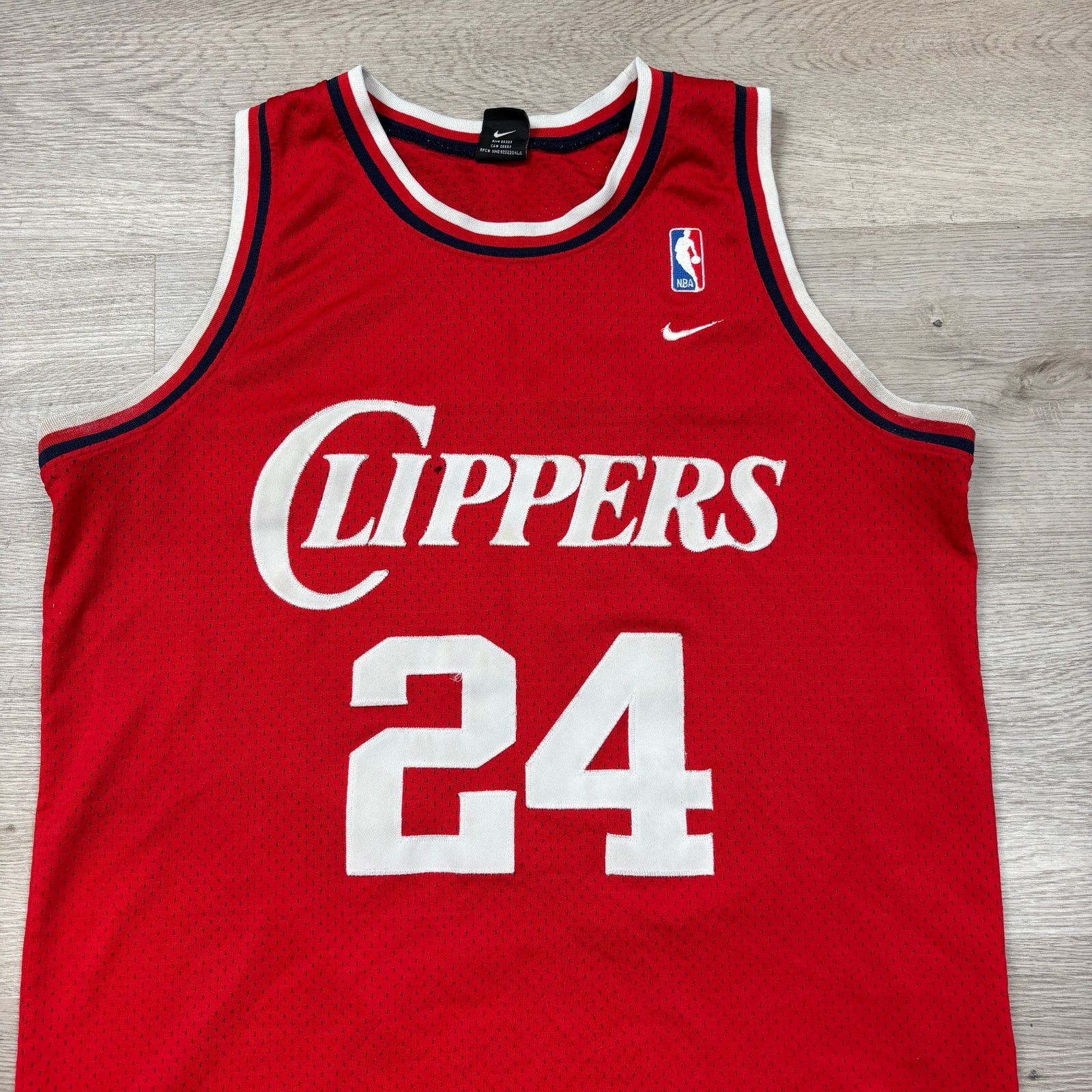 NBA × Nike × Vintage VTG LA Clippers NBA Andre Miller 24 Jersey Large +2 Nike Size US L / EU 52-54 / 3 - 2 Thumbnail