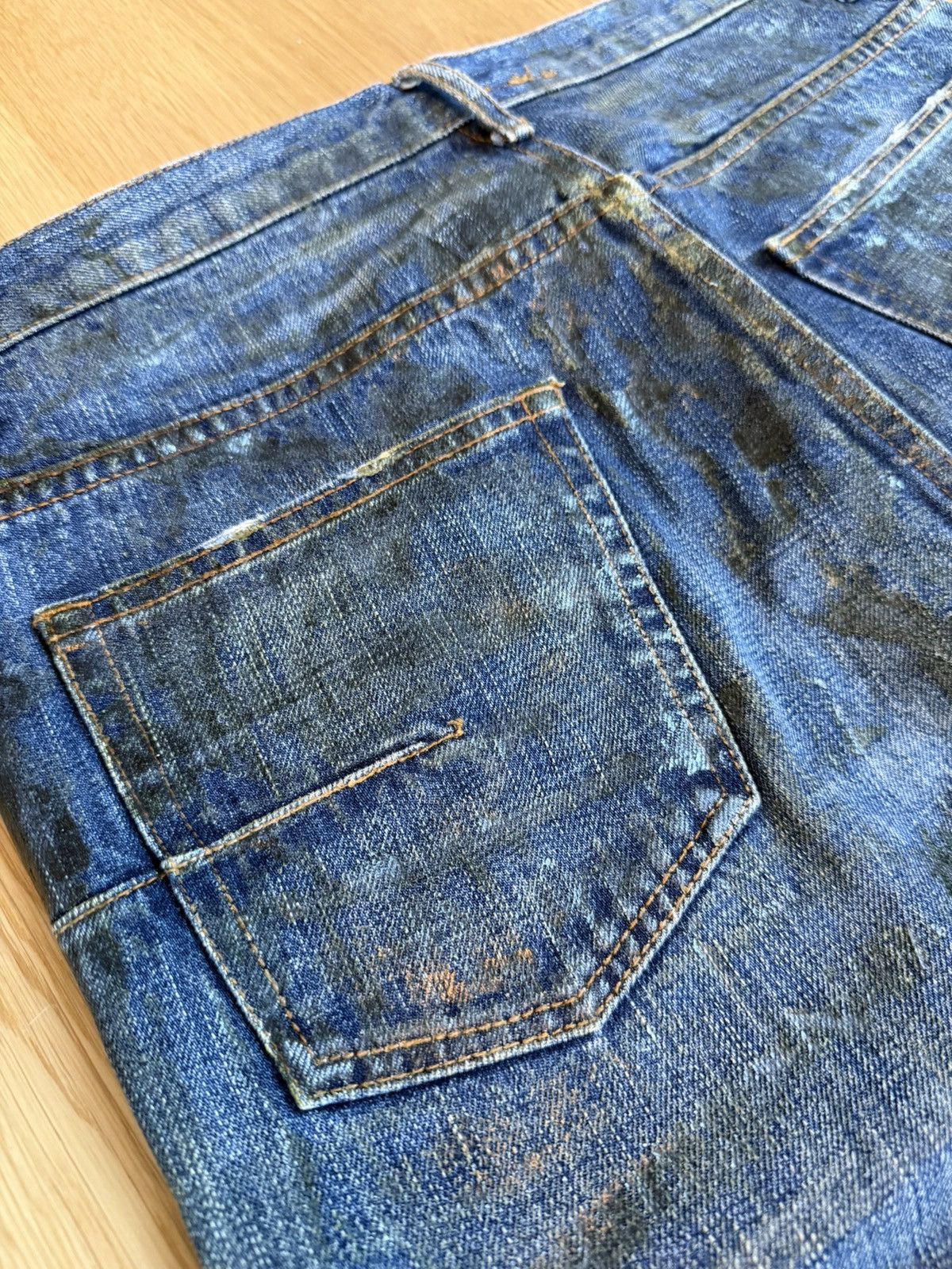 Dior Dior Homme Luster Waxed Clawmark Hedi Slimane Size US 29 - 9 Thumbnail