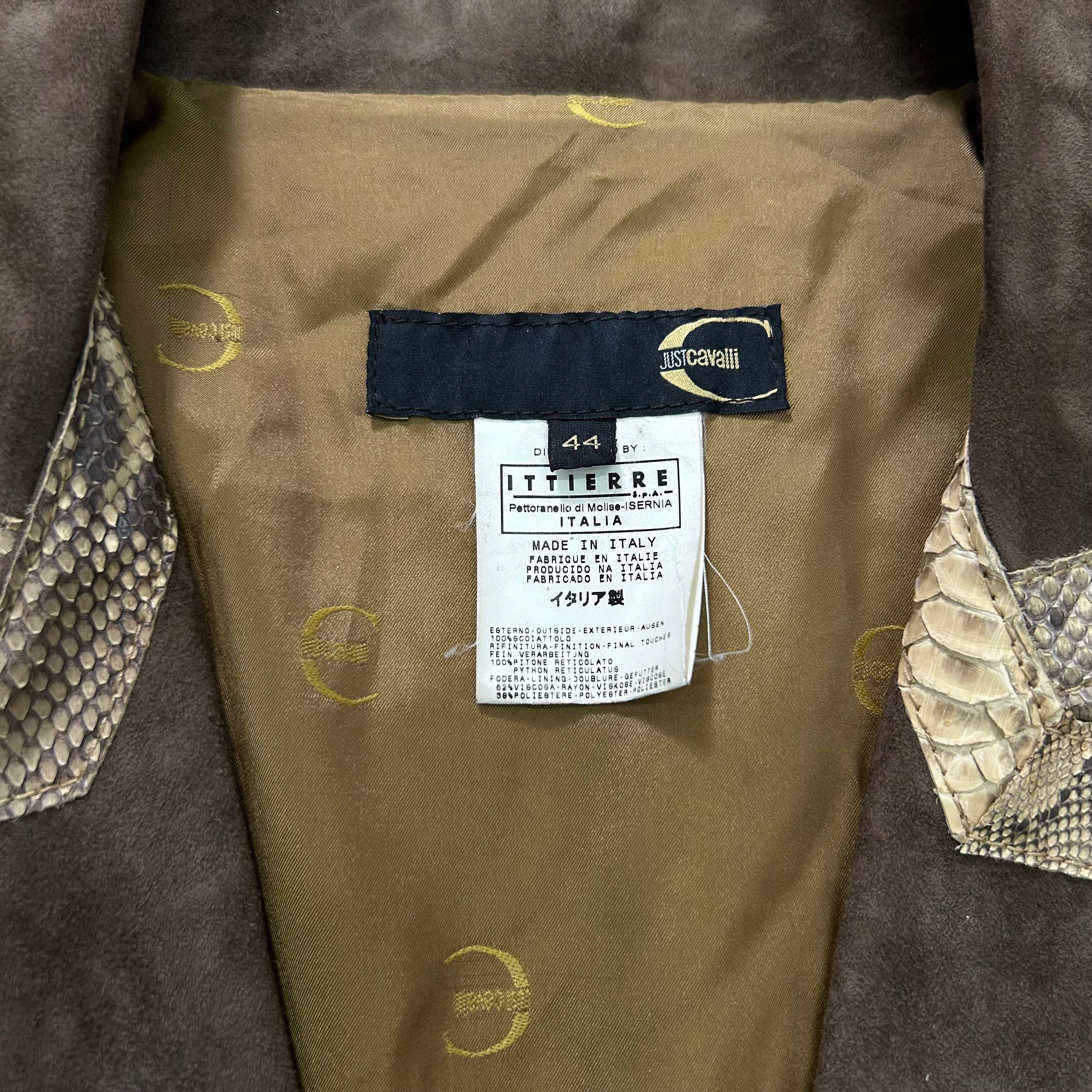 Just Cavalli Just Cavalli 2000's Real Rabbit Fur and Python Size M / US 6-8 / IT 42-44 - 5 Thumbnail