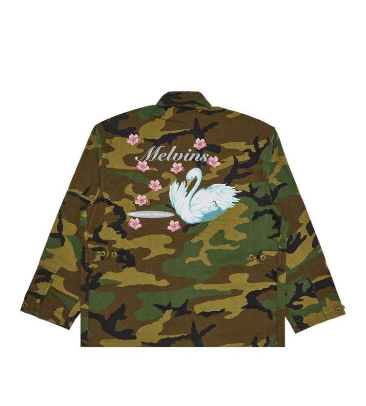 Supreme Supreme x Melvins BDU Jacket “Woodland Camo” | Grailed 