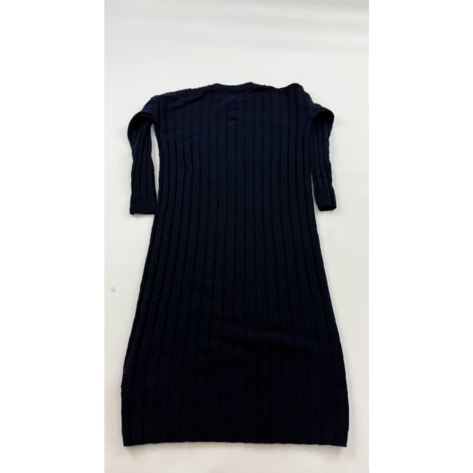 Madewell VINTAGE Madewell Sweater Dress Womens XXS Casual Long Sleeve Navy Blue Knit Winter Size XXS / US 00 / IT 34 - 5 Thumbnail