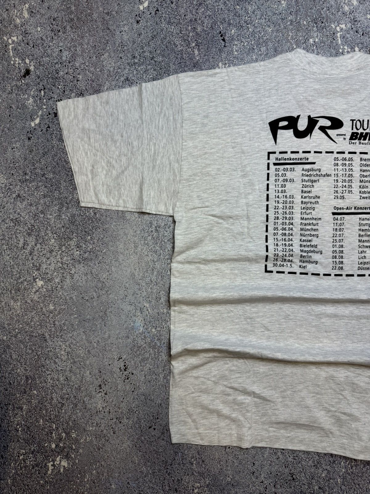Band Tees × Vintage VINTAGE 90s PUR BAND TEE GERMANY EUROPE RARE Size US XL / EU 56 / 4 - 4 Thumbnail