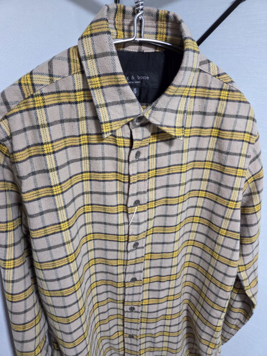 Rag & Bone **RAG & BONE Rove Plaid Flannel Shirt Size US XS / EU 42 / 0 - 6 Thumbnail