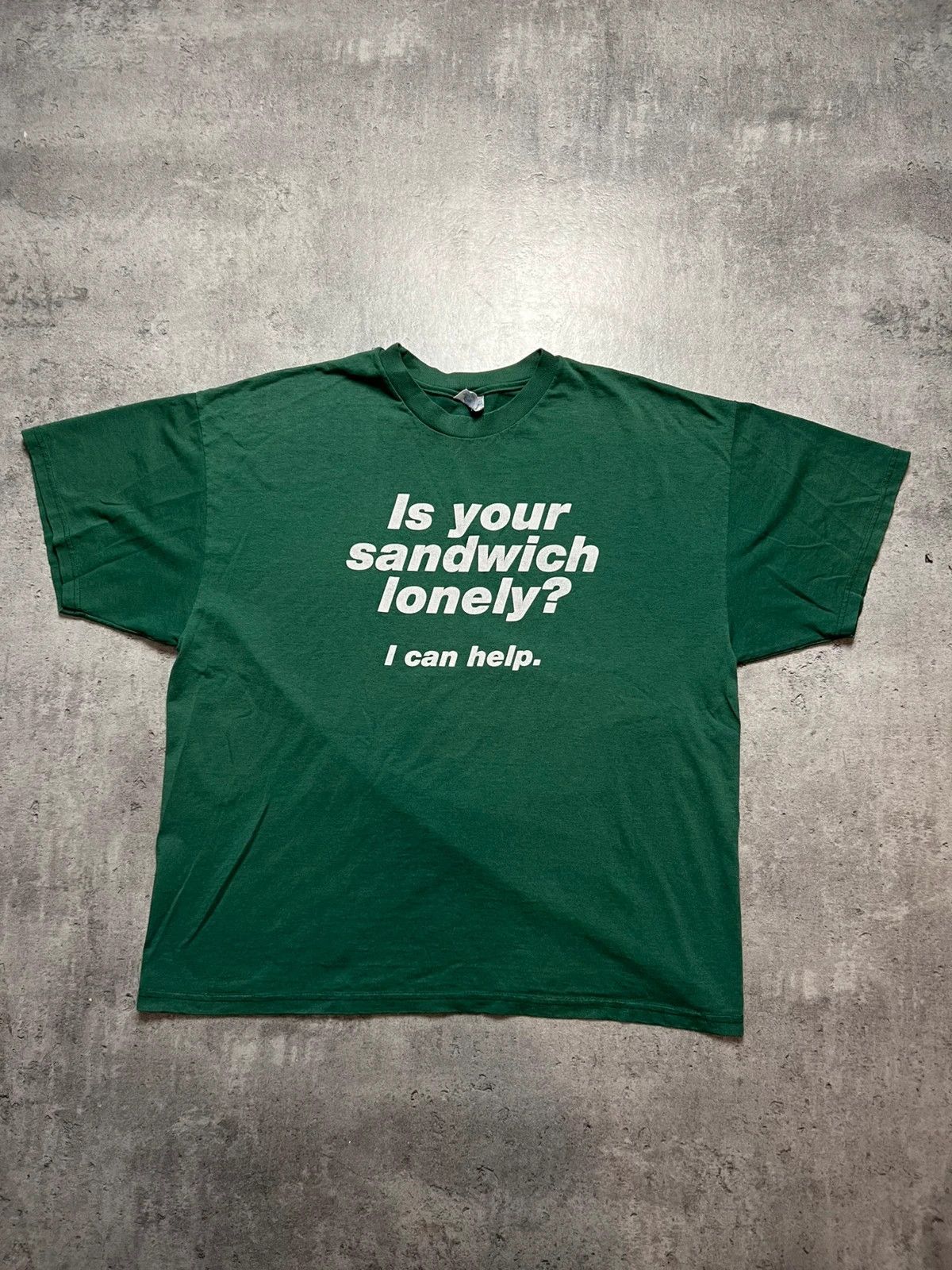 Vintage vintage subway 90s is your sandwich lonely tshirt Size US XL / EU 56 / 4 - 1 Thumbnail