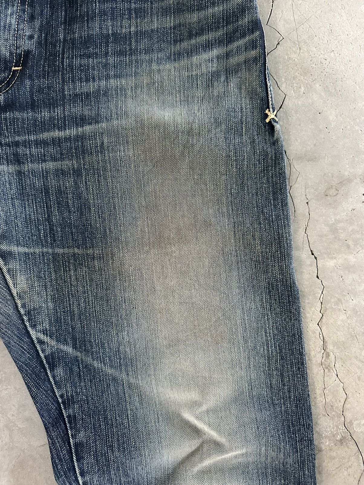 If Six Was Nine Flare Jeans Lee Riders Bootcut Denim Jeans Size US 31 - 12 Thumbnail