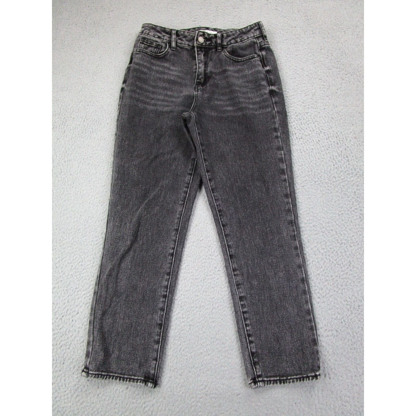 Pacsun Pacsun Jeans Womens 25 Black Faded High Rise Denim Pants Mom Skater Punk Vintage Jeans Size 42" / US 20 - 2 Thumbnail