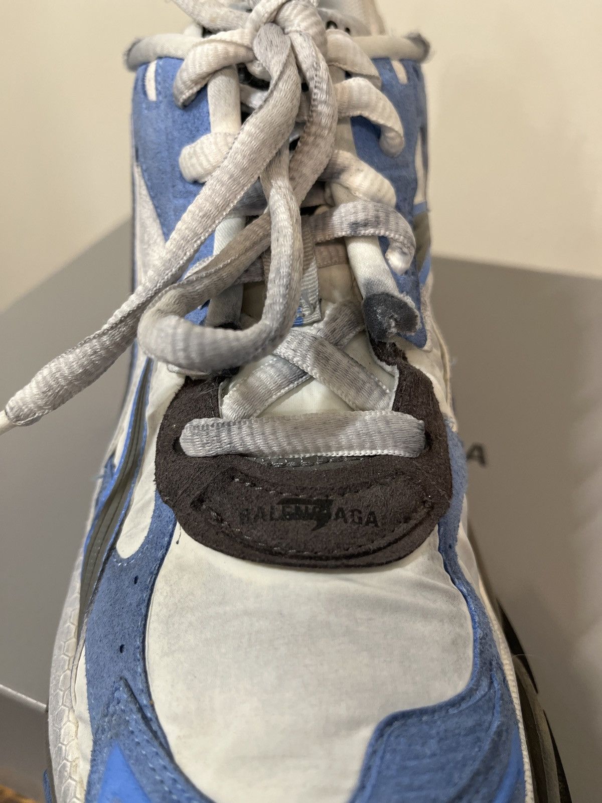 Balenciaga Runners in Blue/Black/White Size US 10 / EU 43 - 14 Thumbnail