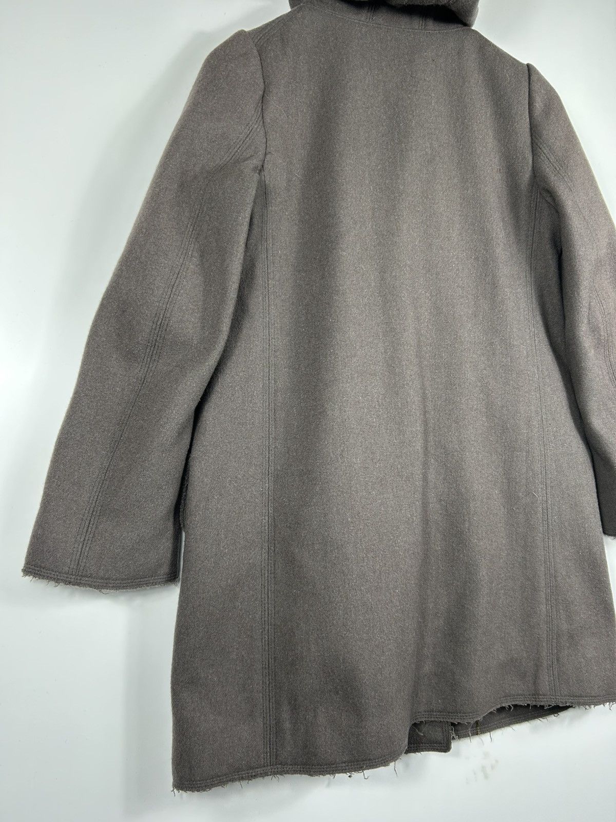 Japanese Brand × Jil Sander × Uniqlo 🔥Jil Sander Uniqlo UK Wool Hooded Button Jacket Size M / US 6-8 / IT 42-44 - 15 Thumbnail
