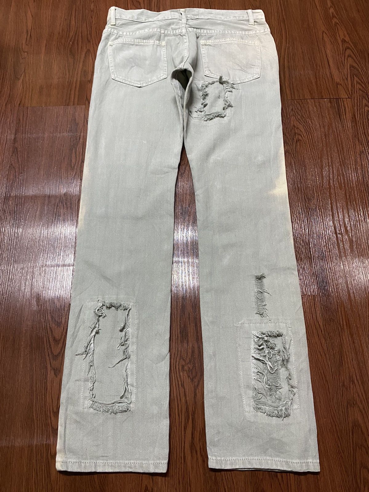 Japanese Brand Vintage Japanese Brand Distressed Loose Jeans Size US 32 / EU 48 - 2 Thumbnail