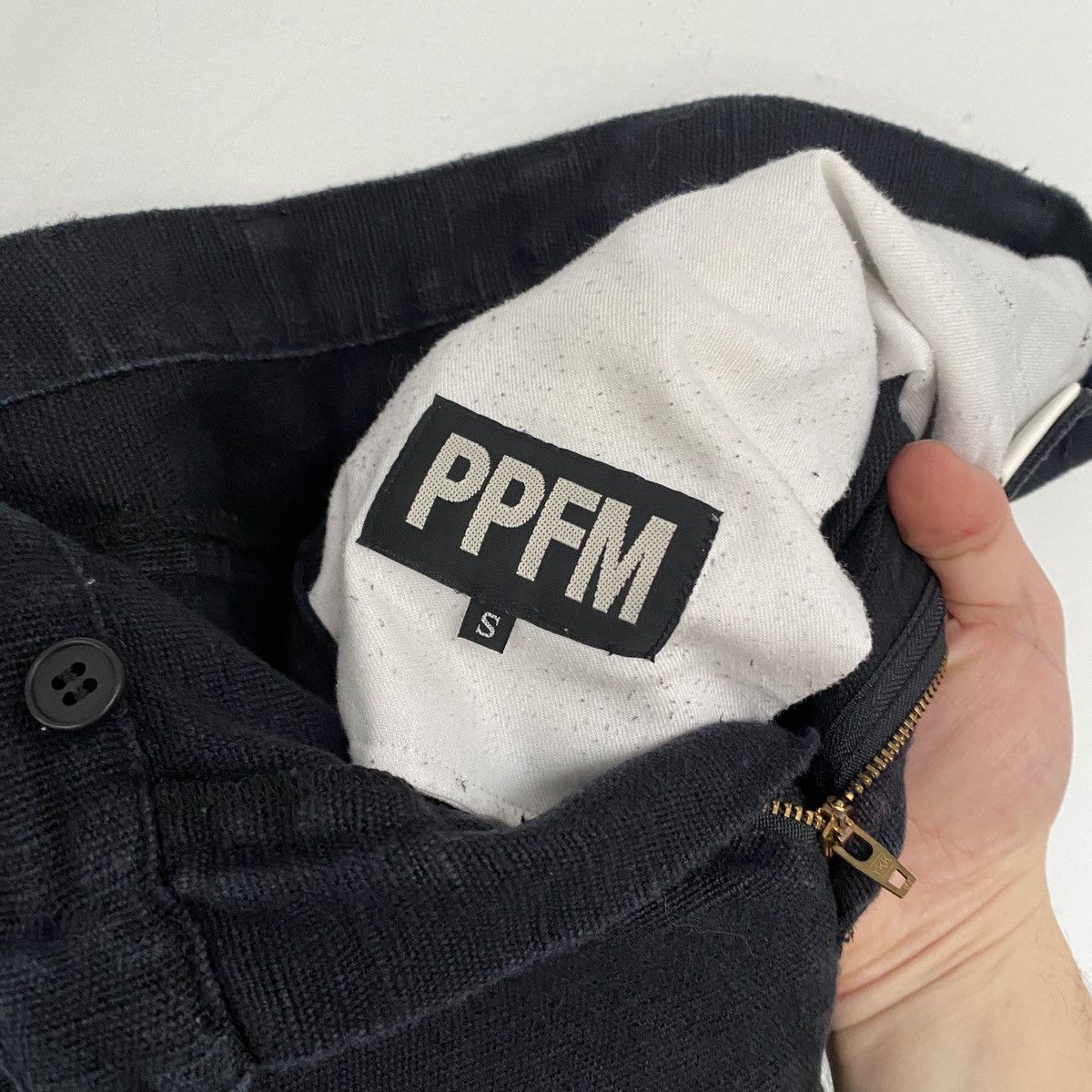 PPFM PPFM Linen Cargo Pants Size US 30 / EU 46 - 6 Thumbnail