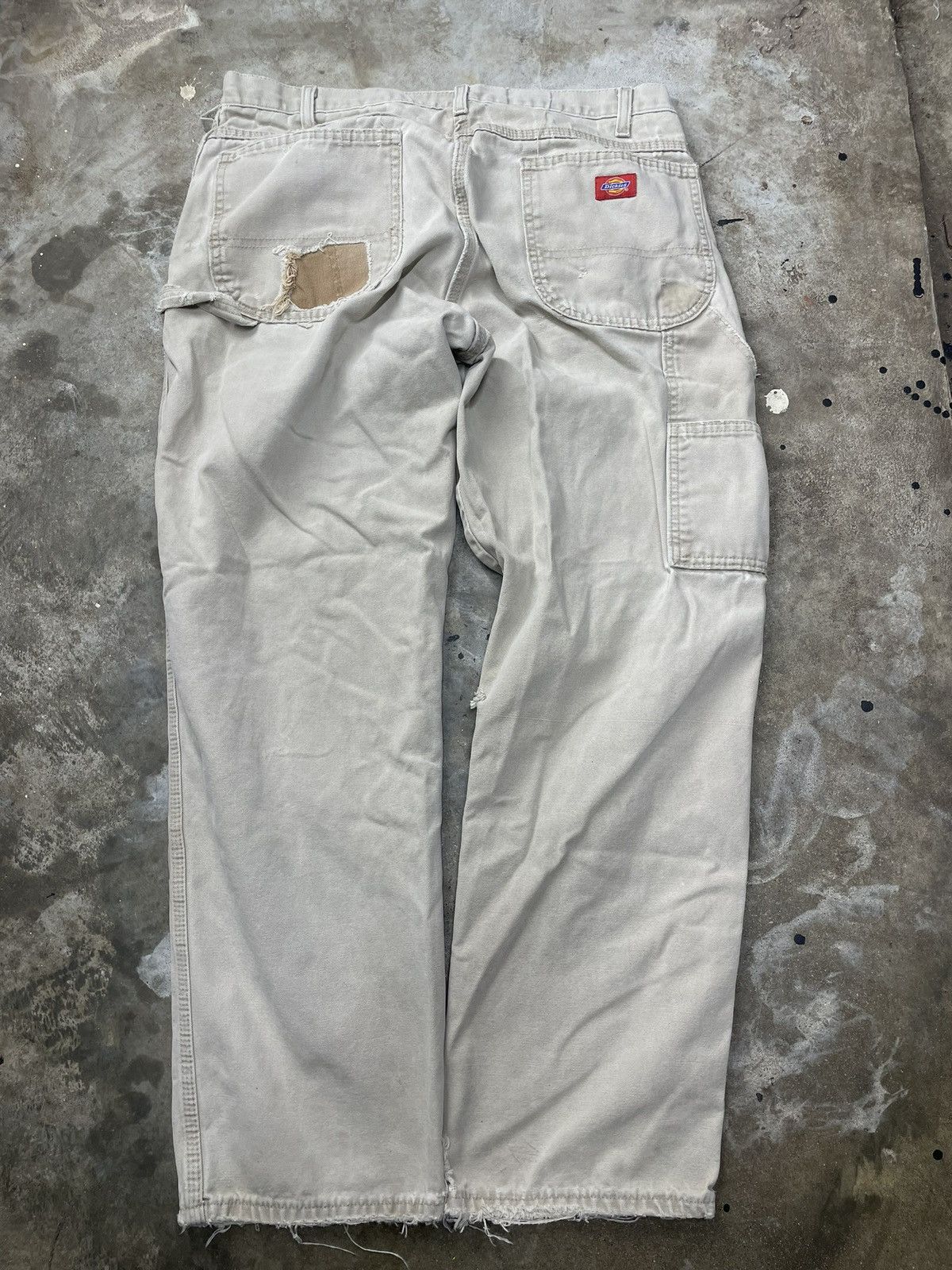 Dickies × Vintage Distressed Dickies Pants with Patches and Repairs Size US 36 / EU 52 - 5 Thumbnail