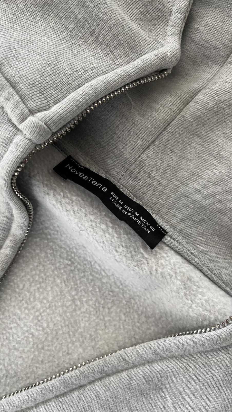 Other Cropped Grey Hoodie by NoveaTerra Size US M / EU 48-50 / 2 - 4 Thumbnail