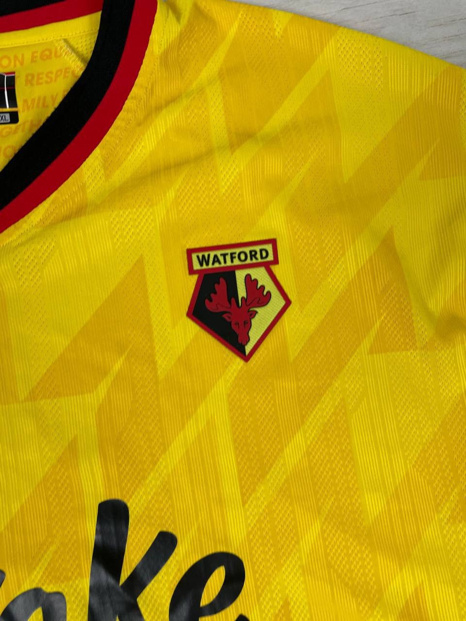 Other Watford 2022 2023 Home Football Shirt Soccer Jersey 3XL Size US XXL / EU 58 / 5 - 6 Thumbnail