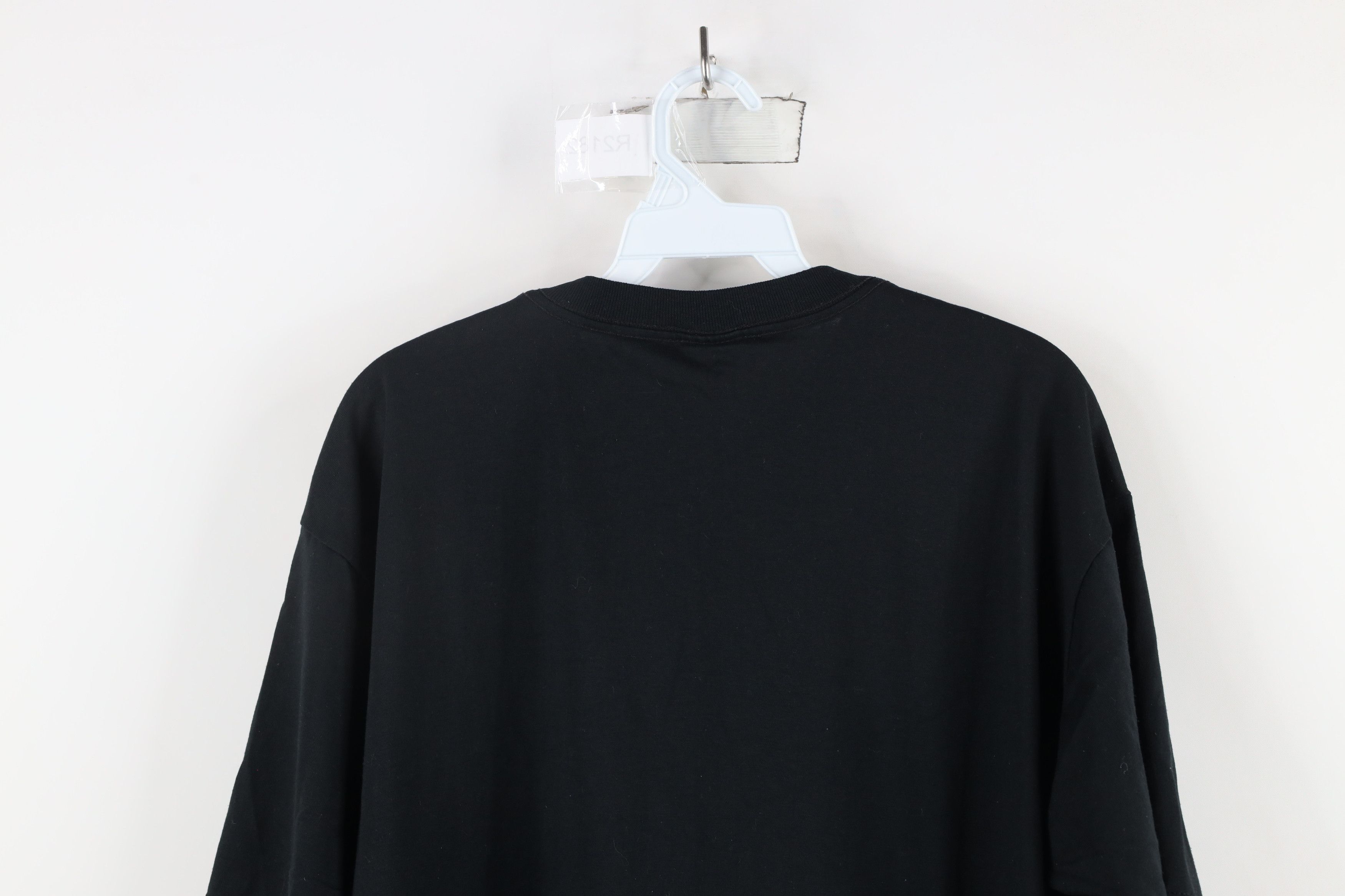 Vintage Vintage 90s Streetwear Short Sleeve Pocket T-Shirt Black USA Size US XL / EU 56 / 4 - 10 Thumbnail