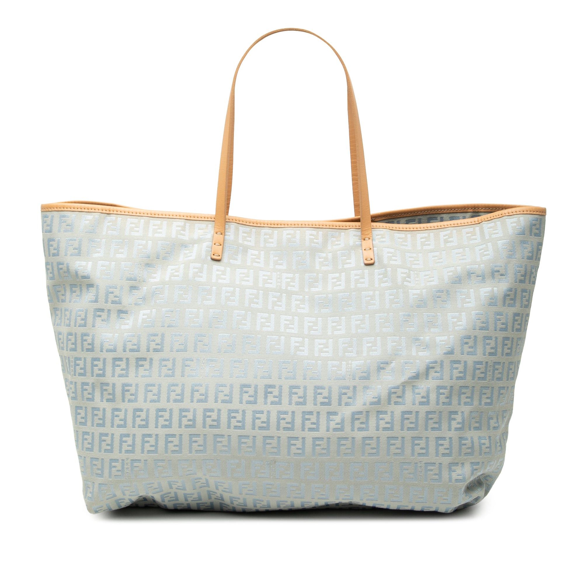 Fendi Large Zucchino Canvas Roll Tote Size ONE SIZE - 1 Thumbnail