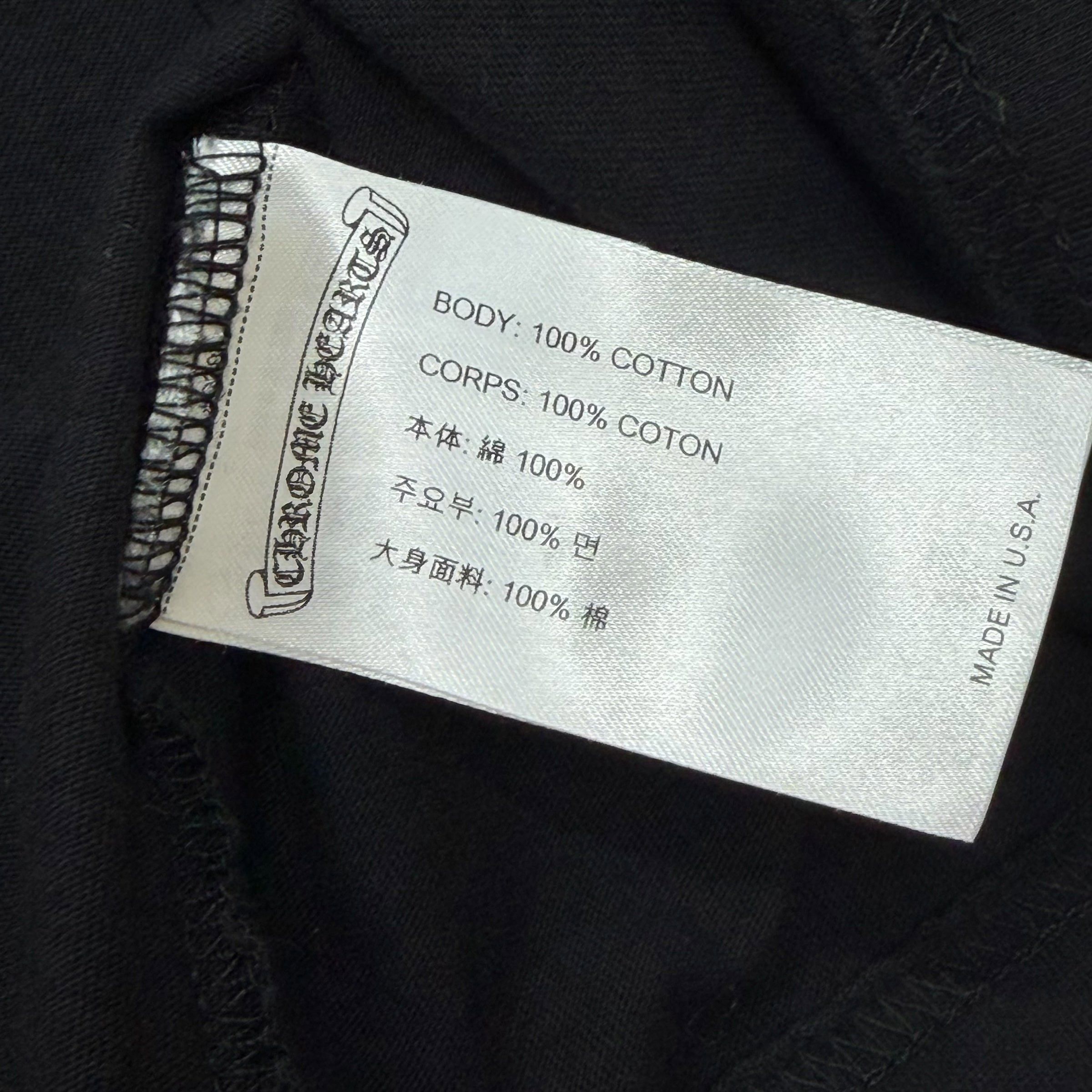 Chrome Hearts Chrome Hearts Rolling Stones Neck Logo Tee XXL Size US XXL / EU 58 / 5 - 4 Thumbnail
