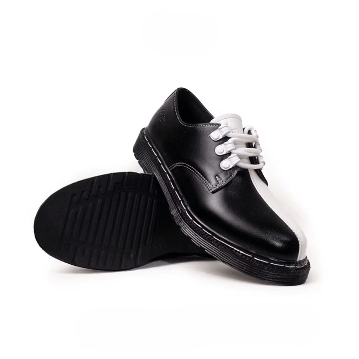 Barneys New York Asir Derby Black White Size US 10 / EU 43 - 2 Thumbnail