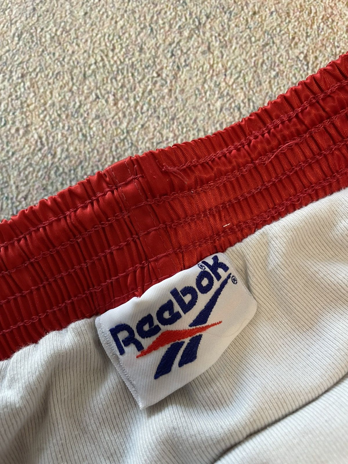 Reebok Vintage 90s Reebok Monogram Nylon Shorts Size US 32 / EU 48 - 5 Thumbnail