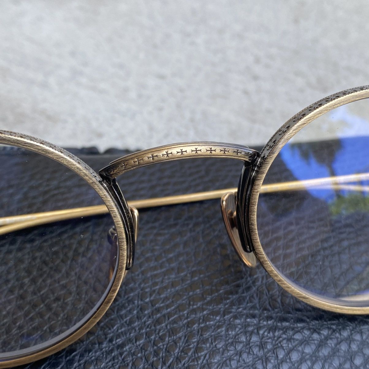 Chrome Hearts Chrome Hearts Honey Dipped Gold Bronze Glasses Size ONE SIZE - 3 Thumbnail