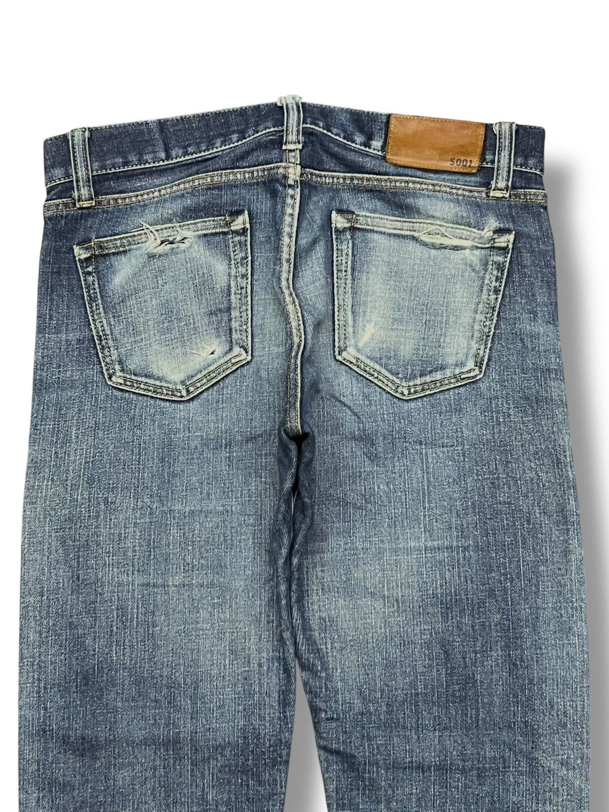 Uniqlo Vintage Uniqlo UJ Selvedge Denim Japan - Vintage Wash | W33 Size US 33 - 5 Thumbnail