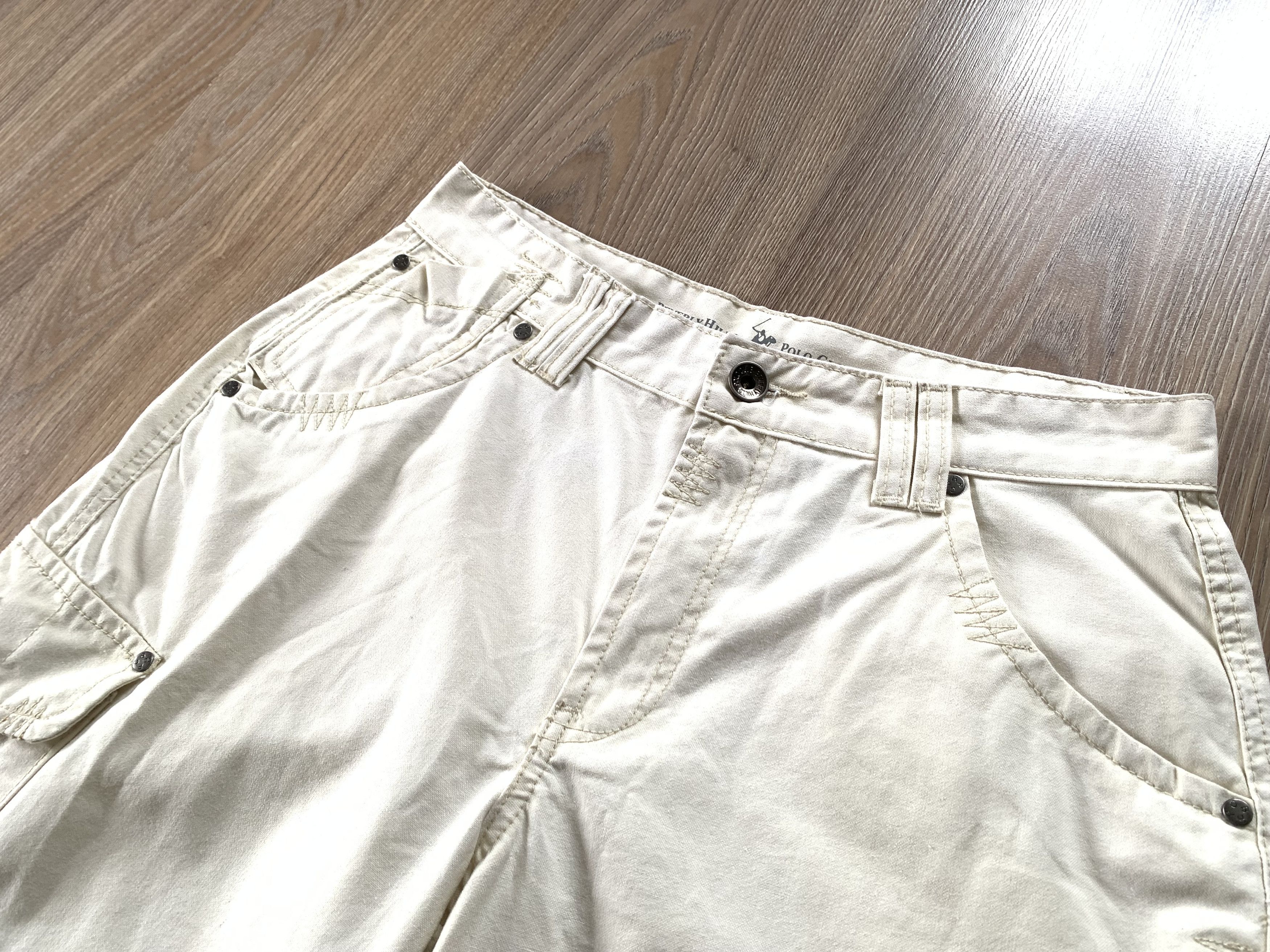 Beverly Hills Polo Club × Vintage Beverly Hills Polo Club Vintage Cargo Denim Shorts Size US 32 / EU 48 - 4 Thumbnail